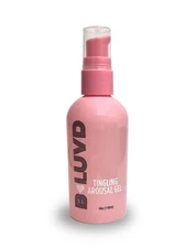 Little Genie B-Luvd Tingling Arousal Gel 4oz - Water-Based Clitoral Enhancer Gel