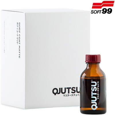SOFT99 QJUTSU Body Coat Matte Auto Lackversiegelung für Matt-Lacke Set 100ml 