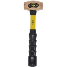 Nupla 30025 2.5 lb BRS2.5 12" SG Grip Solid Brass Sledge Hammer