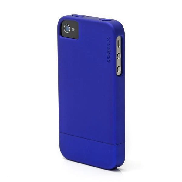 NUEVO Prodigee Elegante Deslizante Protector Apple iPhone 4 4s Delgado Estuche Cubierta - AZUL Foto 4 de 4