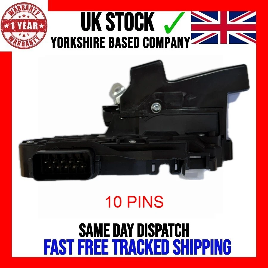 FRONT RIGHT DOOR LOCK ACTUATOR FITS VOLVO XC60 I 156 2008-17 31416674 10 PINS — 第 4/4 张图片