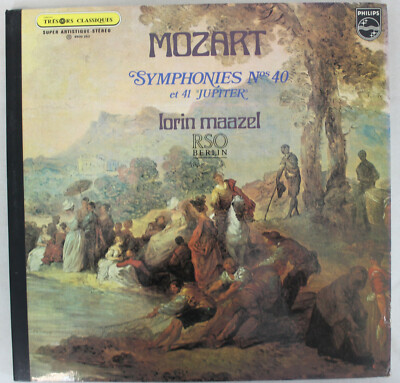 LP レコード　モーツァルト　 No. 40 & 41 (Jupiter) Vinyl Record - Mozart - Symphonies No. 40 & 41 