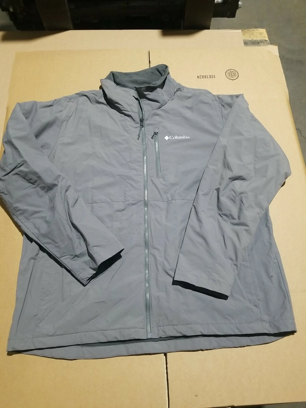 Columbia Men's Fleece Lined Jacket Columbia Gray XXL