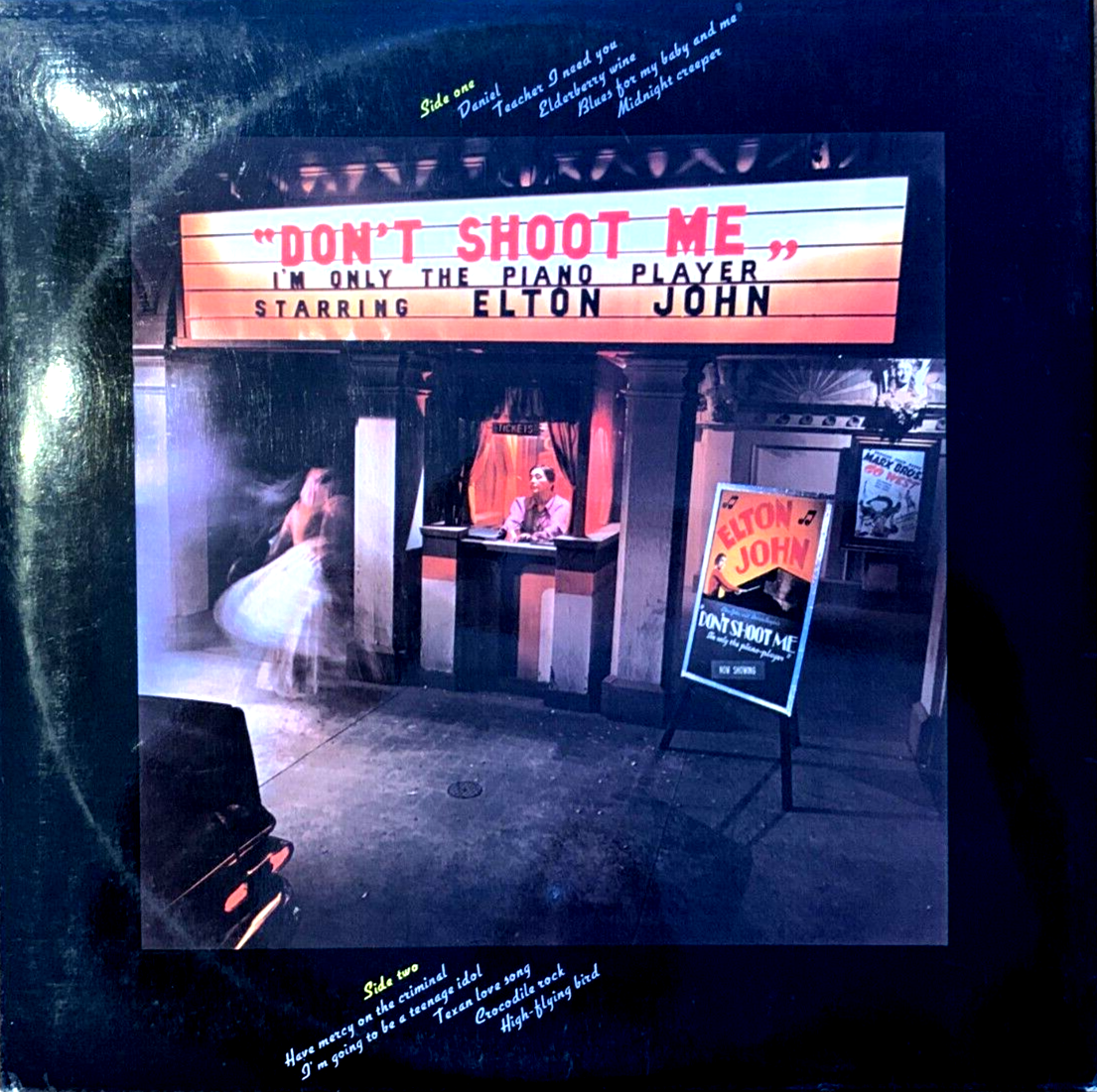 LP/GF Elton John Dont Shoot Me Im Only Piano IFP80705PROMO DJM Japan Vinyl プロモ /00400 ELTON JOHN DON'T SHOOT ME I'M ONLY THE PIANO PLAYER TOSHIBA