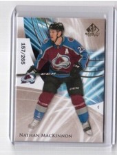 2020-21 SP Game Used Base Golden Burst Nathan MacKinnon Colorado Avalanche /265