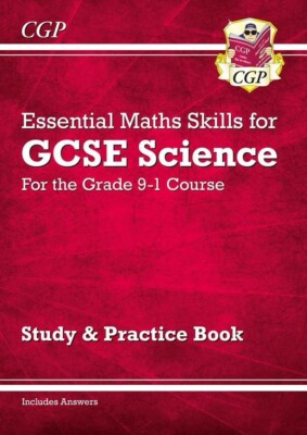 CGP GCSE Essential Maths Skills For Science Revision Study Practice book
