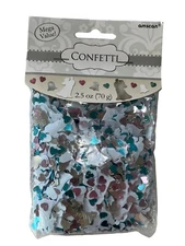 Wedding Bride Groom Hearts Bells Confetti Sprinkles Wedding Table Decorations