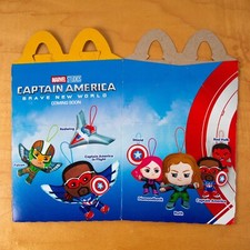 2024 Captain America: Brave New World - McDonald's Happy Meal Sold Separately