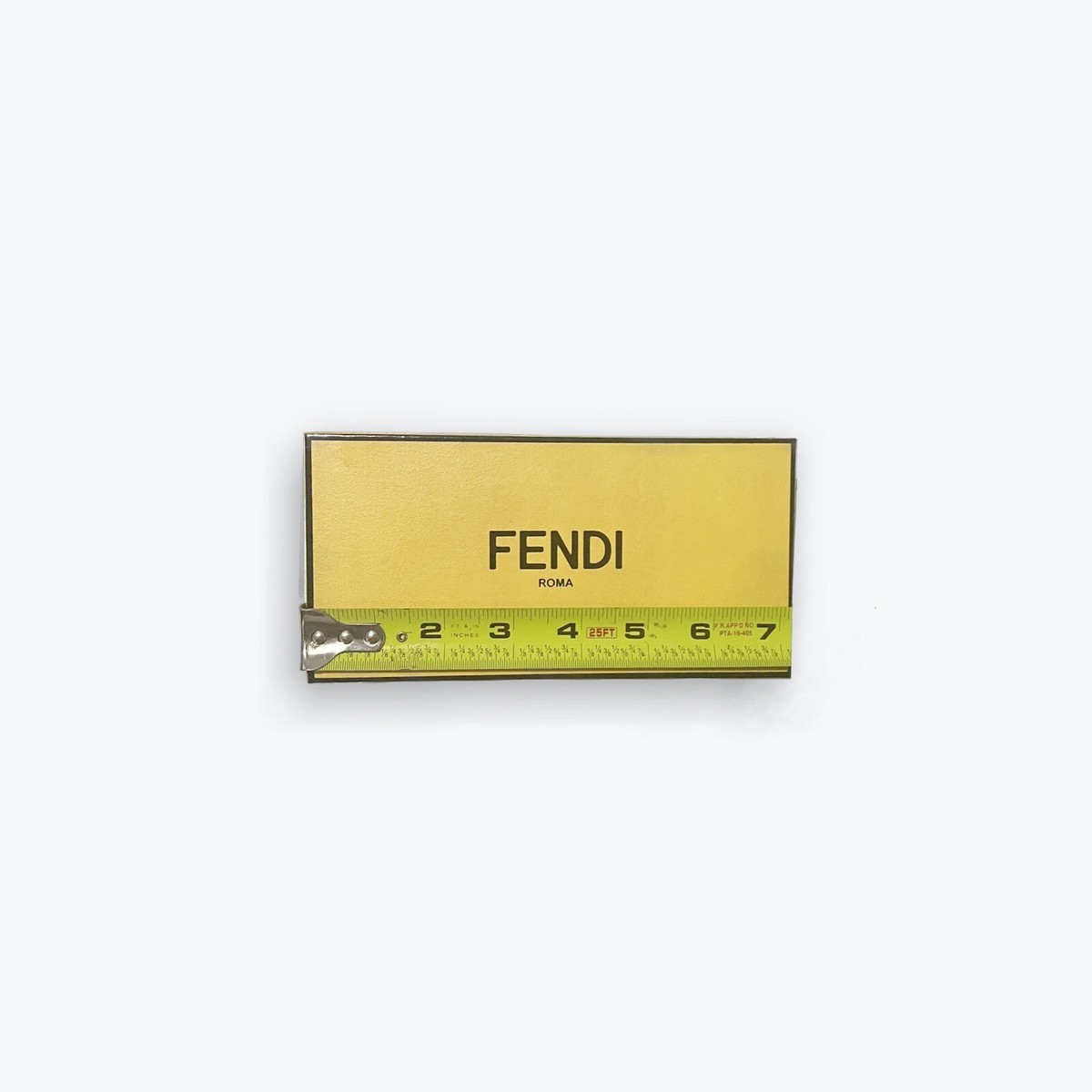 FENDI Roma Yellow Empty Box | eBay