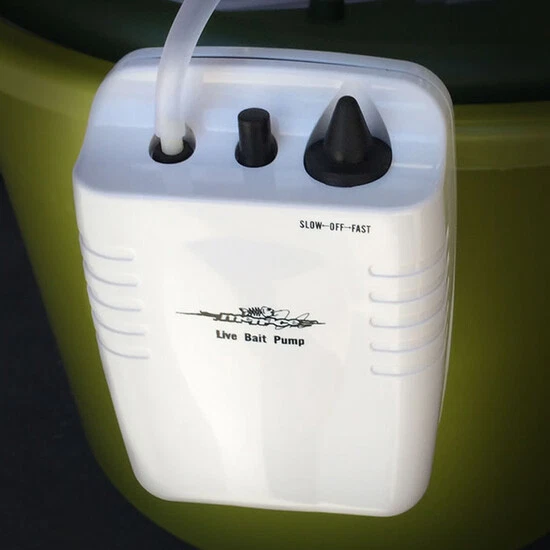 Live Bait AERATOR Air Pump 120+ hrs Fish Tank, Oxygen, Bubbles, Battery Aquarium - image 2 of 3