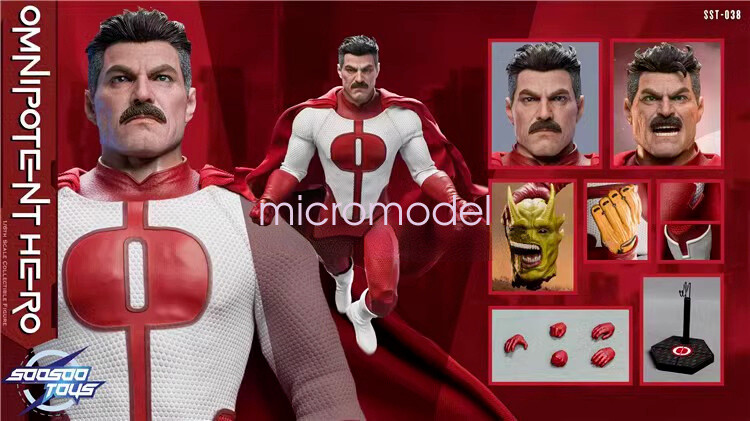 ソーソートイズ 1/6 フィギュア オムニ マンホットトイズ系 Soosootoys SST-038 Omni-Man 1/6 Action Figure Model Collectible