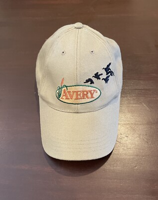 Avery Outdoors Duck Hunting Embroidered Logo Strapback Hat