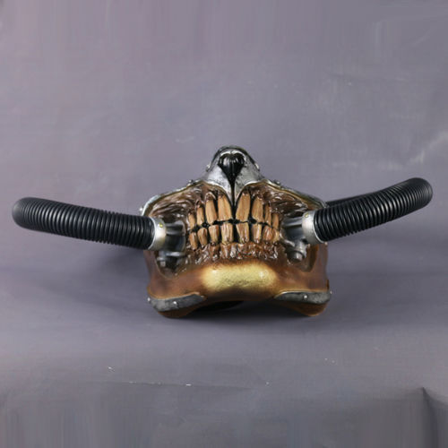 Cosplay Mad Max Immortal Joe Mask Halloween Cosplay Half Face Gas Mask Props New - Picture 10 of 10