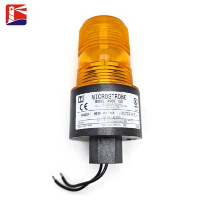 Tomar MicroStrobe 490S-120 Bernstein Stroboskoplicht. Hergestellt in den USA
