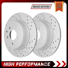 for 2009-2015 EX35 G25 G37 M35 M45 350Z 370Z,Rear Disc Brake Rotors