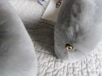 UGG Wired Earmuffs Tech Sheepskin Shearling Gray New | eBay