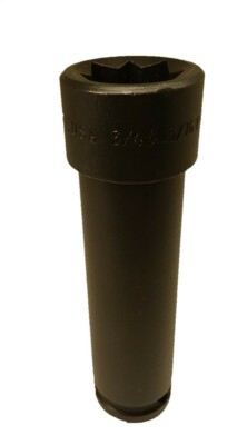 White USA LINEMAN Socket 3/4''x13/16 4pt 13/16'' 6pt 5'' Long 3 in 1