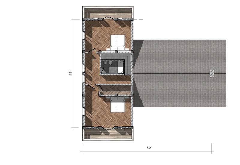 PREFAB TIMBER FRAME KIT ENGINEERED WOOD HOUSE DIY BUILDING CABIN HOME GLULAM GLT - Image 5