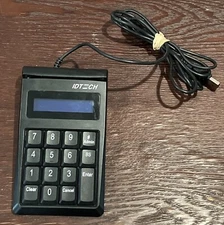 ID Tech IDKE-534833BE SecureKey Credit Card Reader/Swiper Black Keypad USB