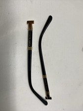 TORY BURCH TY 2075 1377 135mm BLACK GOLD TEMPLE ARM PARTS W36