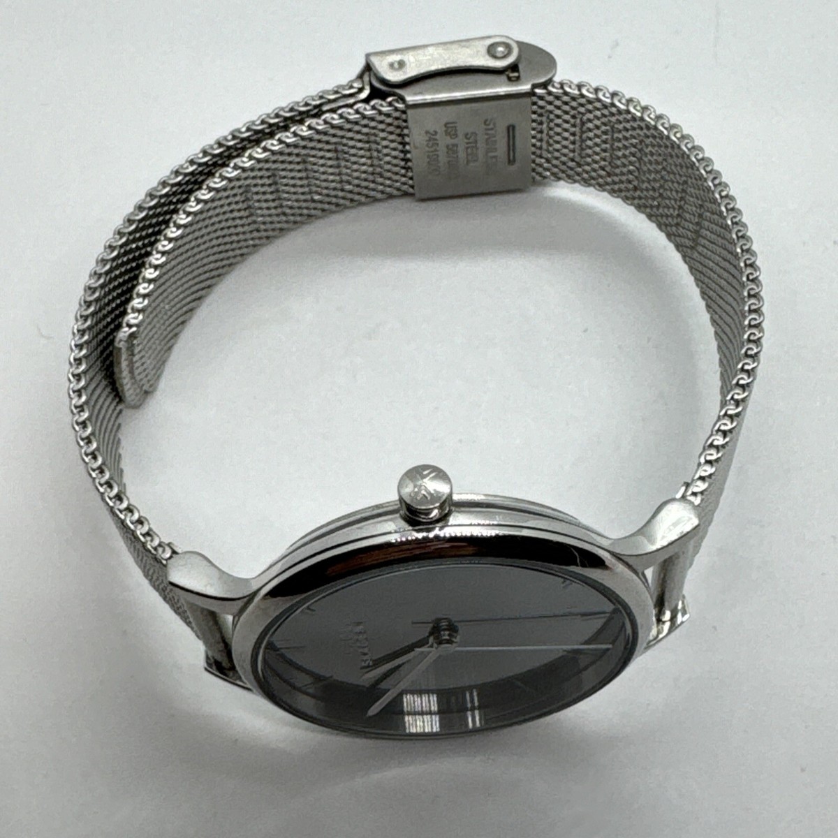 Skagen Anita SKW2410 Women Silver Stainless Steel Mesh Analog Dial Watch JNA575 Amazon.com: Skagen Women main image 2