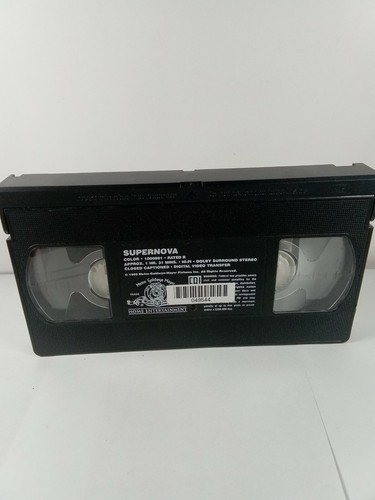 Supernova VHS Tape Movie Horror Sci-Fi James Spader Angela Bassett - Picture 8 of 9
