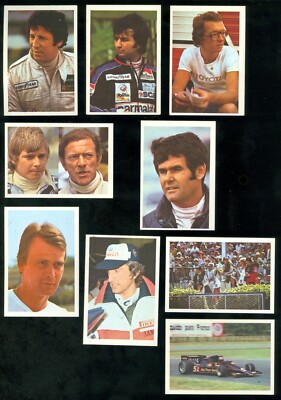 1978-79 FKS 78-79 F1 RACING GRAND PRIX MINI CARD FORMULA ONE SEE LIST
