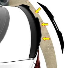 For 2017-2024 Audi A5 F5 Sportback 4dr Rear Spoiler Wing Gloss Black PSM Style