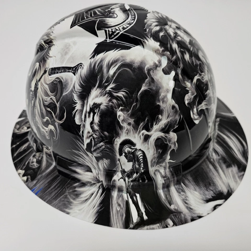 Sombrero duro ala completa personalizado hidro sumergido EN GUERREROS DE CRISTO CRISTIANISMO JESÚS Foto 4 de 4