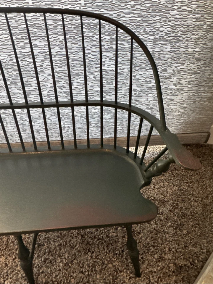 Riverbend Chair Co Double Bow Sette Salesman Sample Miniature Windsor Dollhouse - Image 2 of 4