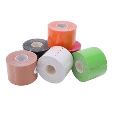 6Pcs Sports Tape Muscle Non Woven Fabric Kinesiology 5cm Width 5m Length Fo AS 0.70 per metre