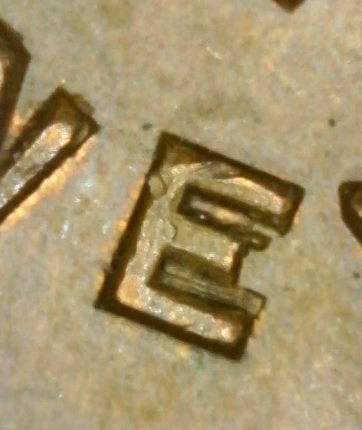 UNKNOWN DATE  CANADA 1 PLAY MONEY BRASS  RECUT LETTERS  VARITIETY  F 1032 - Image 2 of 4