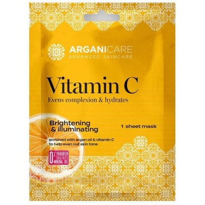 Arganicare Vitamin C Brightening & Illuminating Sheet Mask