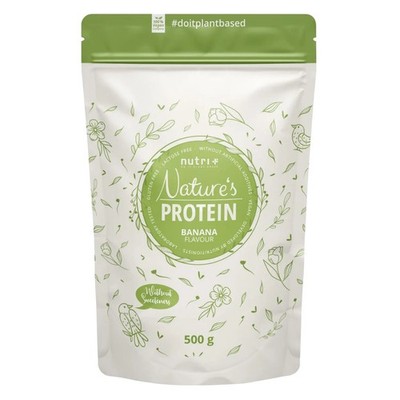 (39,98 EUR/kg) Nutri+ Vegan Natures Protein 500g Muskelaufbau Sport VEGAN