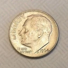 1964D Roosevelt Dime 10C Circulated Business Strike Ungraded