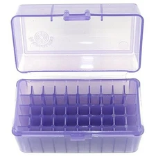 FSR Plastic Ammo Box SR 50 Rnd Translucent Purple