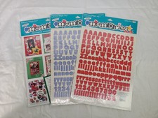 LOT of 3 NEW Frances Meyer Memories Kits 2 LETTERS Plaid Dot 1 HOLLY DAYS