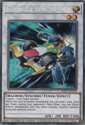 Formula Synchron HAC1-EN178 Secret Rare Hidden Arsenal: Chapter 1