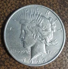 1922-D $1 Peace Dollar