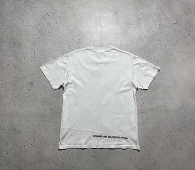Supreme x Comme des Garcons Shirt CDG Luxury White T-Shirt | eBay