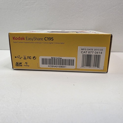 Kodak EasyShare C195 Digital Camera 14MP Silver Factory Sealed - Picture 6 of 7