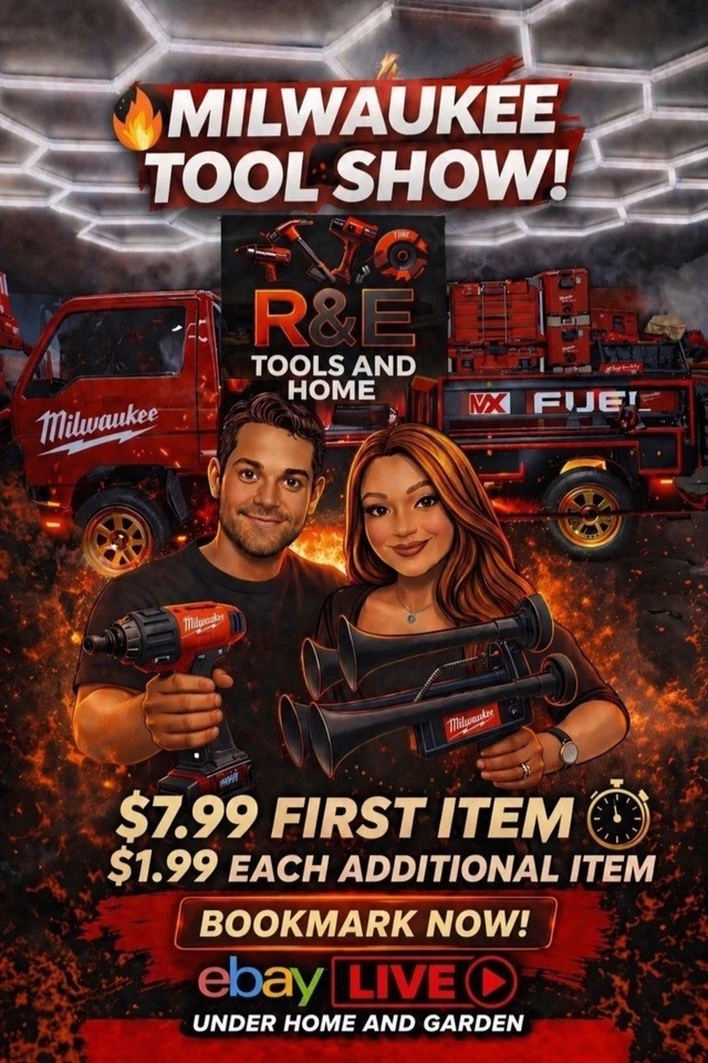 🚨⚡️MILWAUKEE TOOL PARTY LIVE! 🧰🔥 Crazy Deals & Low Starts 👀💥