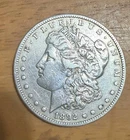 1892 San Francisco mint Morgan silver dollar 1$ tough collector grade.