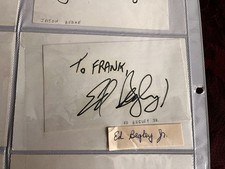 Autographed Ed Begley Jr Card**