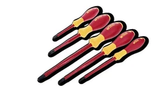 Wiha Insulated Softfinish Slotted/phillips Screwdriver Set 5Pc