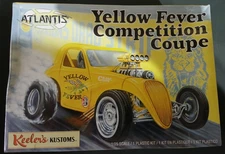 Atlantis 13101 1/25 Keelers Kustoms Yellow Fever Competition Coupe