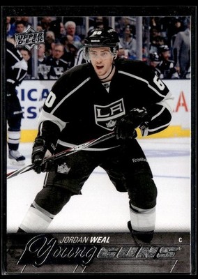 2015-16 Upper Deck Series One Young Guns #202 Jordan Weal Rookie RC