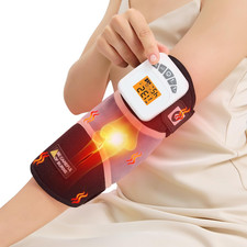 Cordless Elbow Heating Pad for Tendonitis and Tennis Elbow,Vibration Elbow Massa