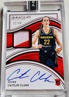 New ListingCaitlin Clark 12/49 Rookie Patch Auto Immaculate Panini 2024 WNBA Royalty *1 DAY