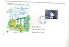 1971 JOHN KEATS - IPSWICH CDS STUART FDC FROM COLLECTION O17